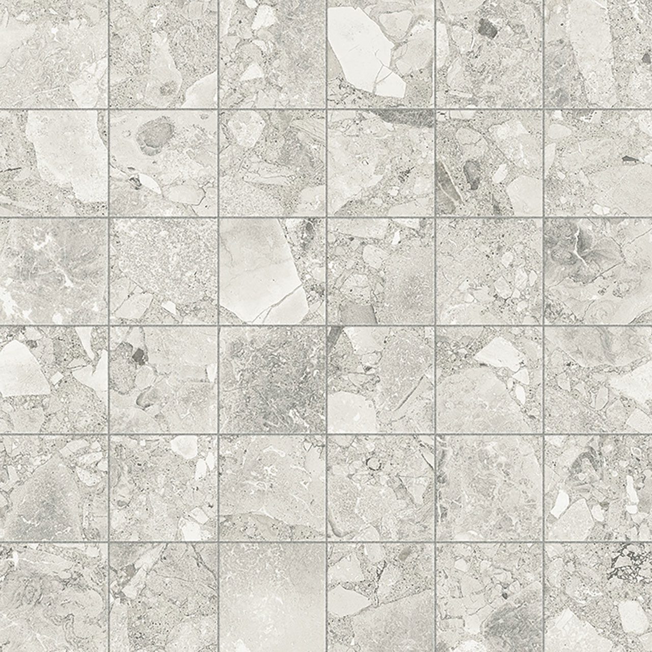 Brera 30x30 white f04 mosaico