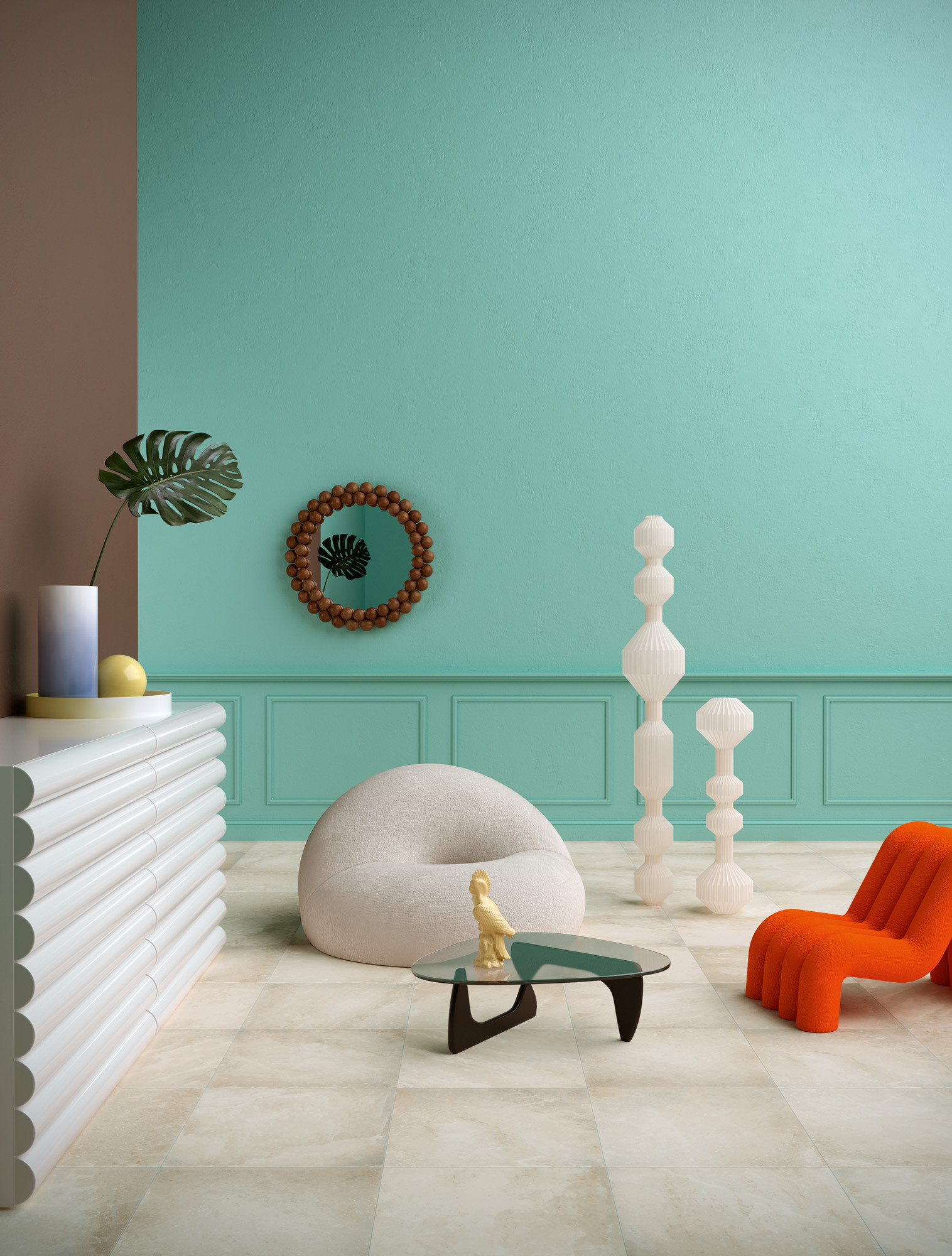 Carousel Riviera white